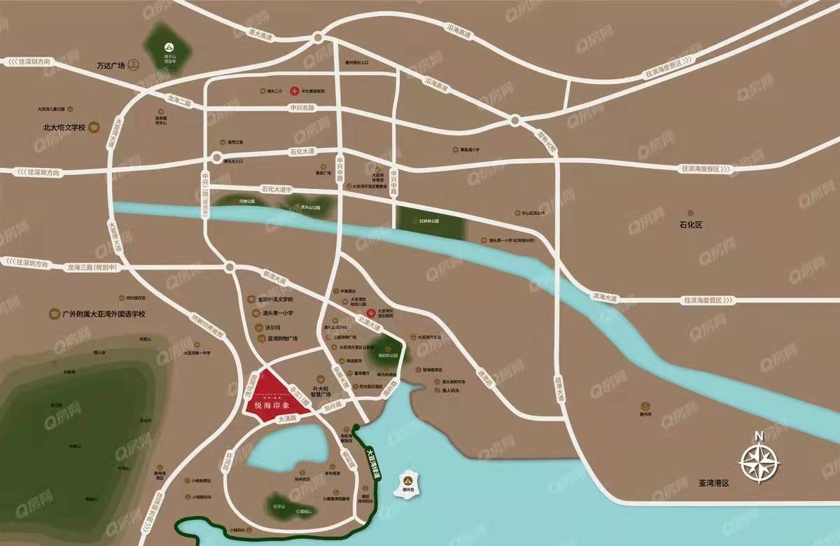 畔山悅海花園-均價12800元/平