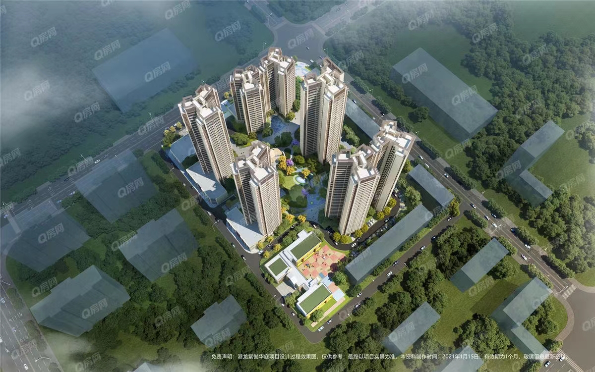 港龍紫譽華庭均價-10500元/平