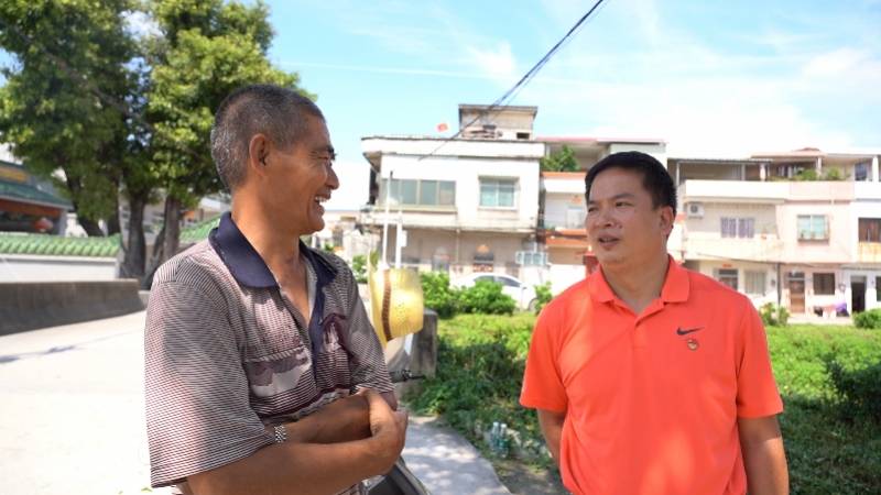 是看到有位村民搖了四個號碼